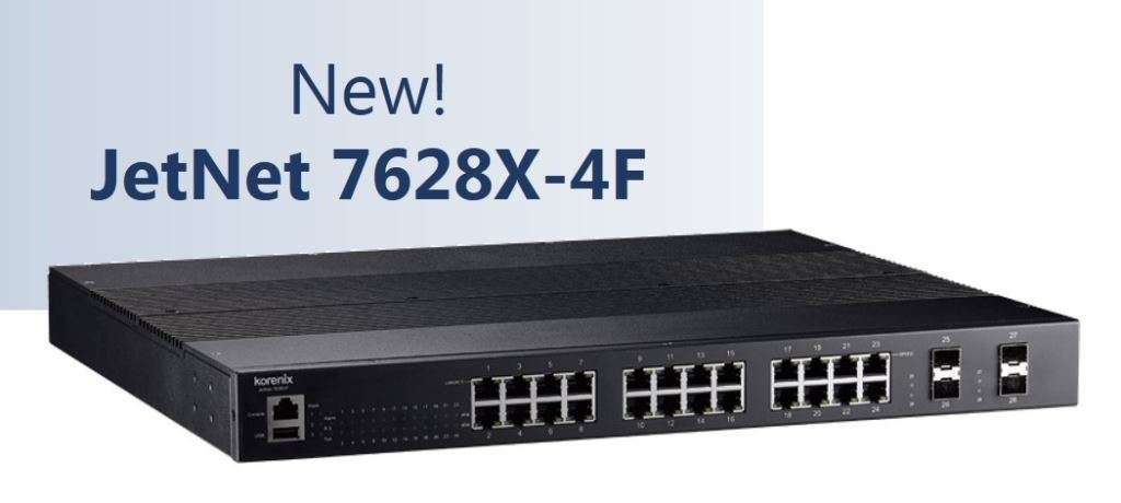 Korenix industrial gigabit managed switch jetnet7628x 4f