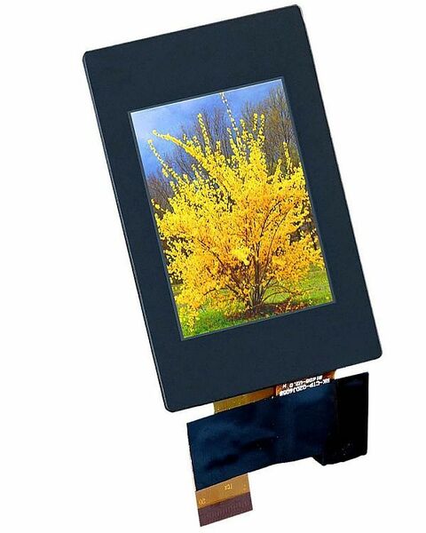 DV widespread blackwhite graphic displays small