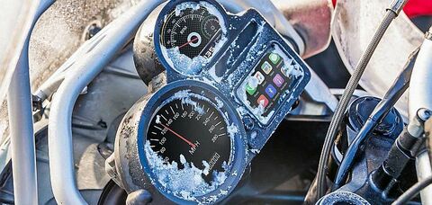 Data image snow navigation