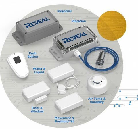 Multitech Reveal sensors