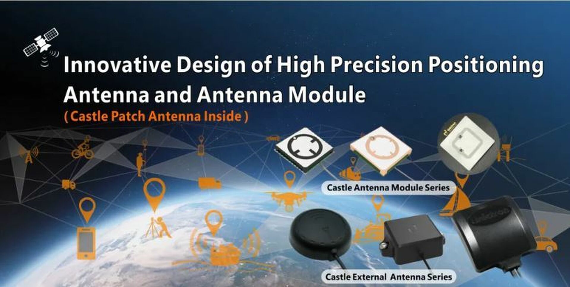 Unictron high precision pos antenna and module