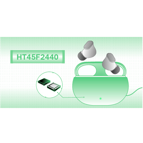 Holtek HT45 F2440 earbud charger