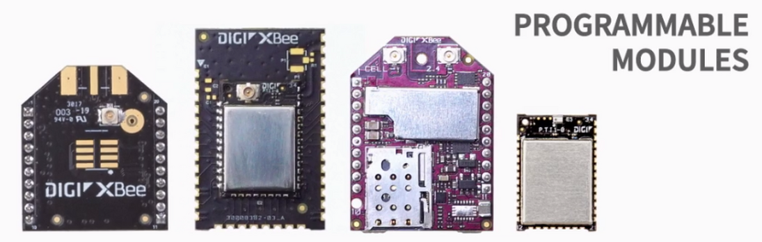 Digi Xbee3 wireless and cellular modules