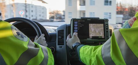 Handheld algiz 10x ambulance