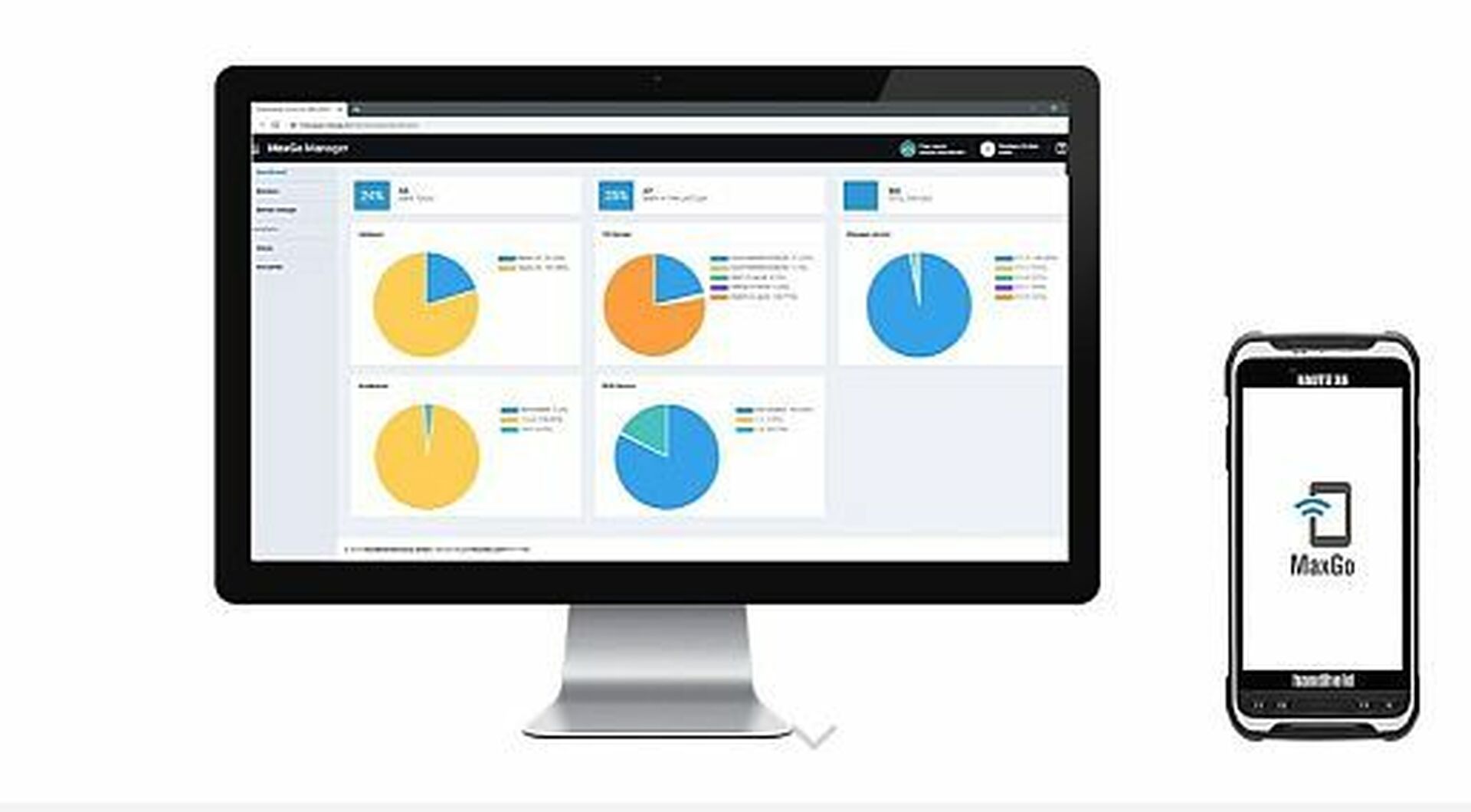 Handheld Max Go Manager web