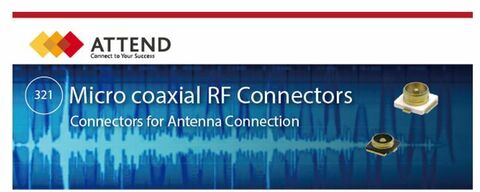 Attend Micro Coaxial RF Connector